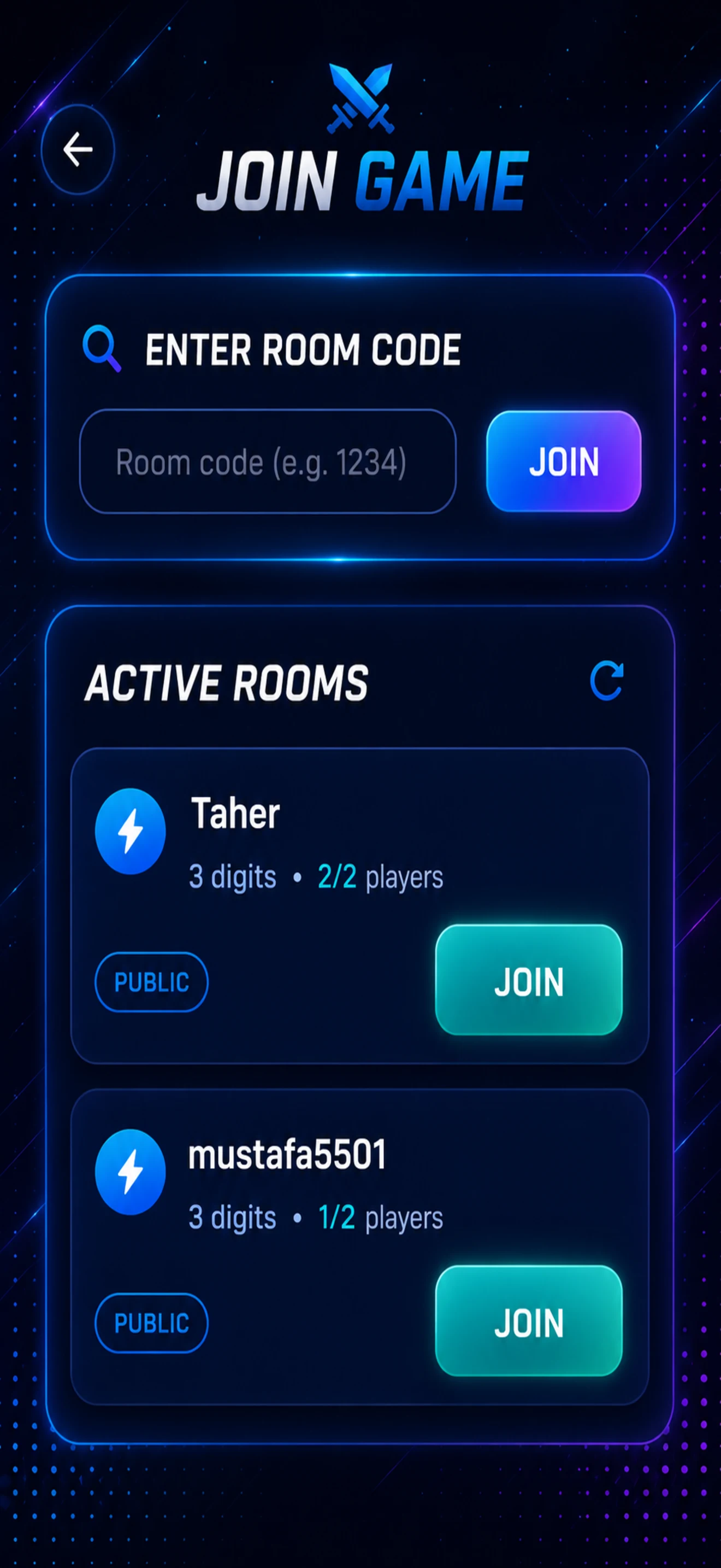 Digit Duel screenshot