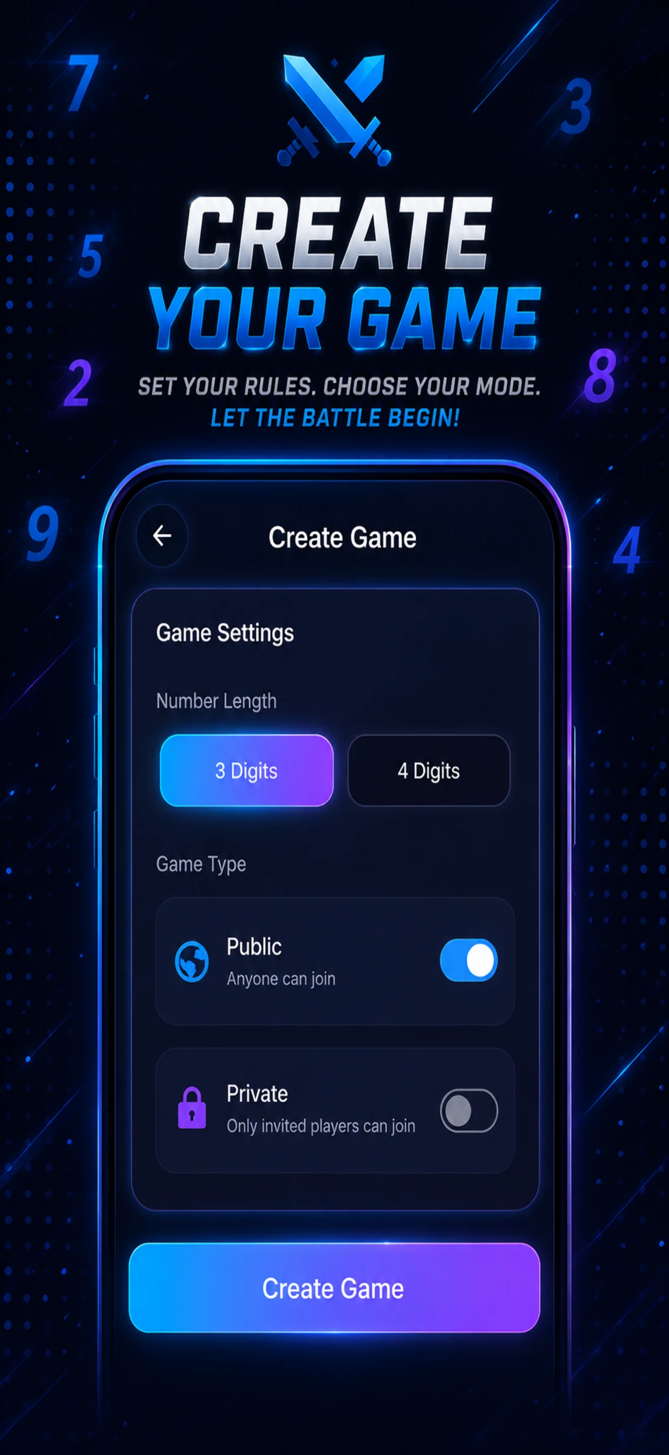 Digit Duel screenshot