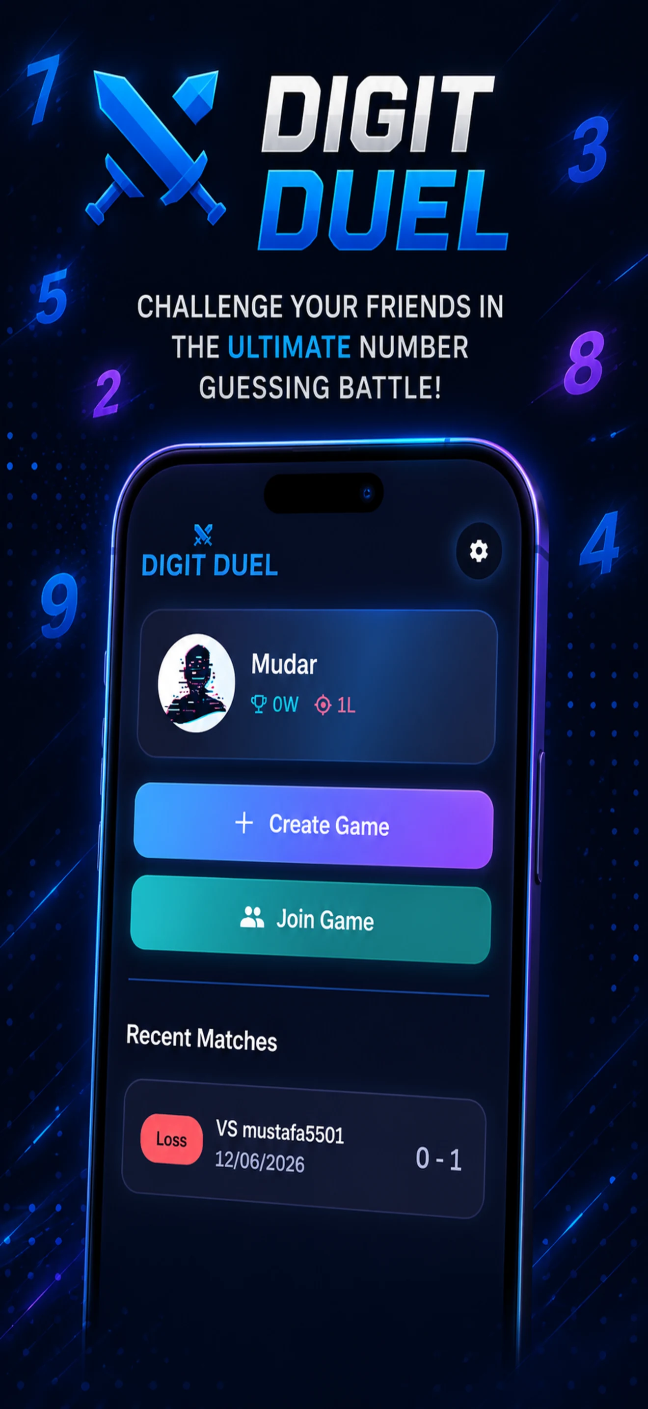 Digit Duel screenshot